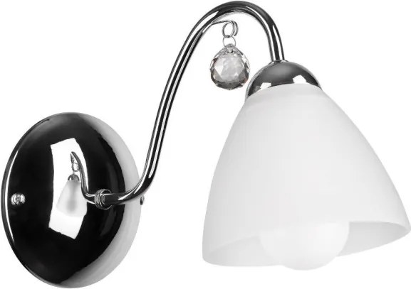 Fali lámpa MIRANDA 1xE27/60W/230V fényes króm