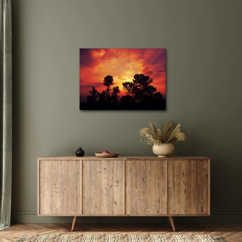 Naplemente képe (70x50 cm)
