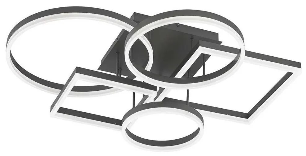 Wofi 11981 - LED Dimmelhető felületre szerelhető csillár VAASA LED/80W/230V