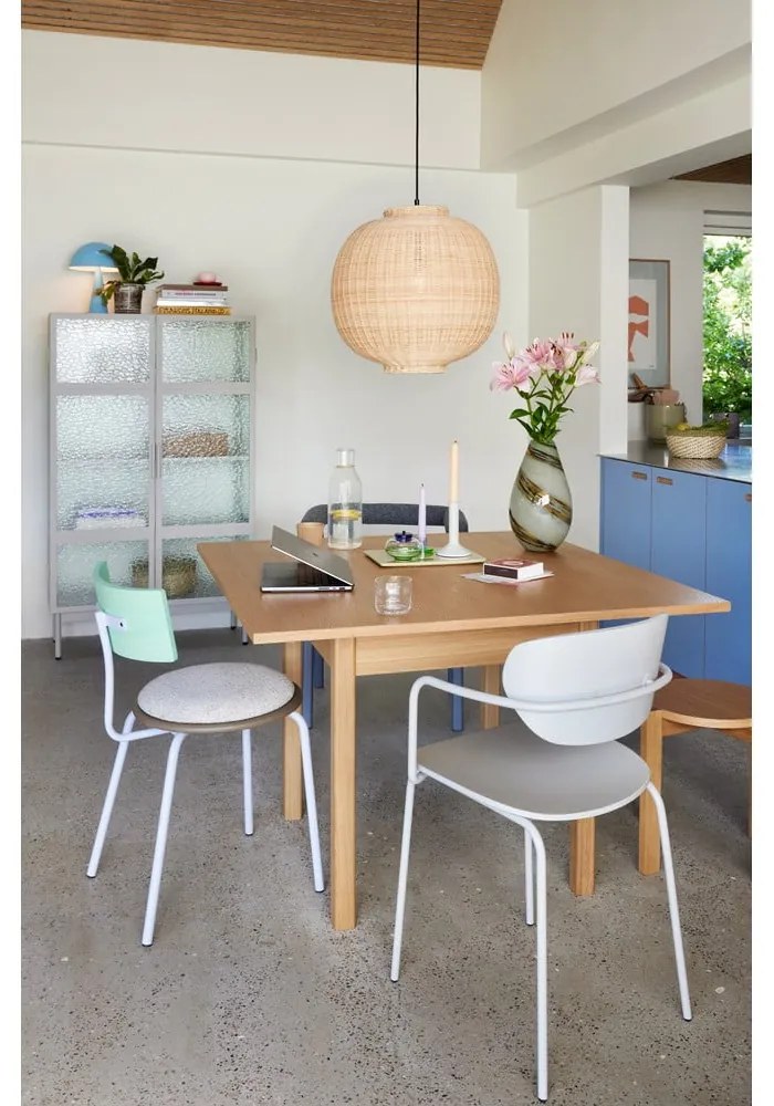 Világosszürke étkezőszék szett 4 db-os Arch – Hübsch