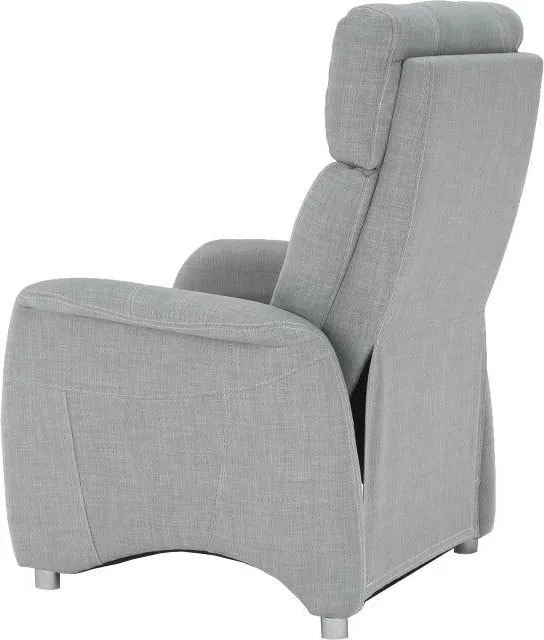 Állítható fotel, szürke szövet, FOREST