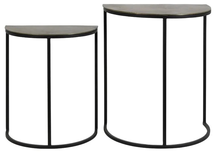 Tárolóasztal szett 2 db-os 30.5x46 cm Peto – Light &amp; Living