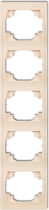 Karlik Logo bézs 5-szörös függőleges keret 1LRV-5