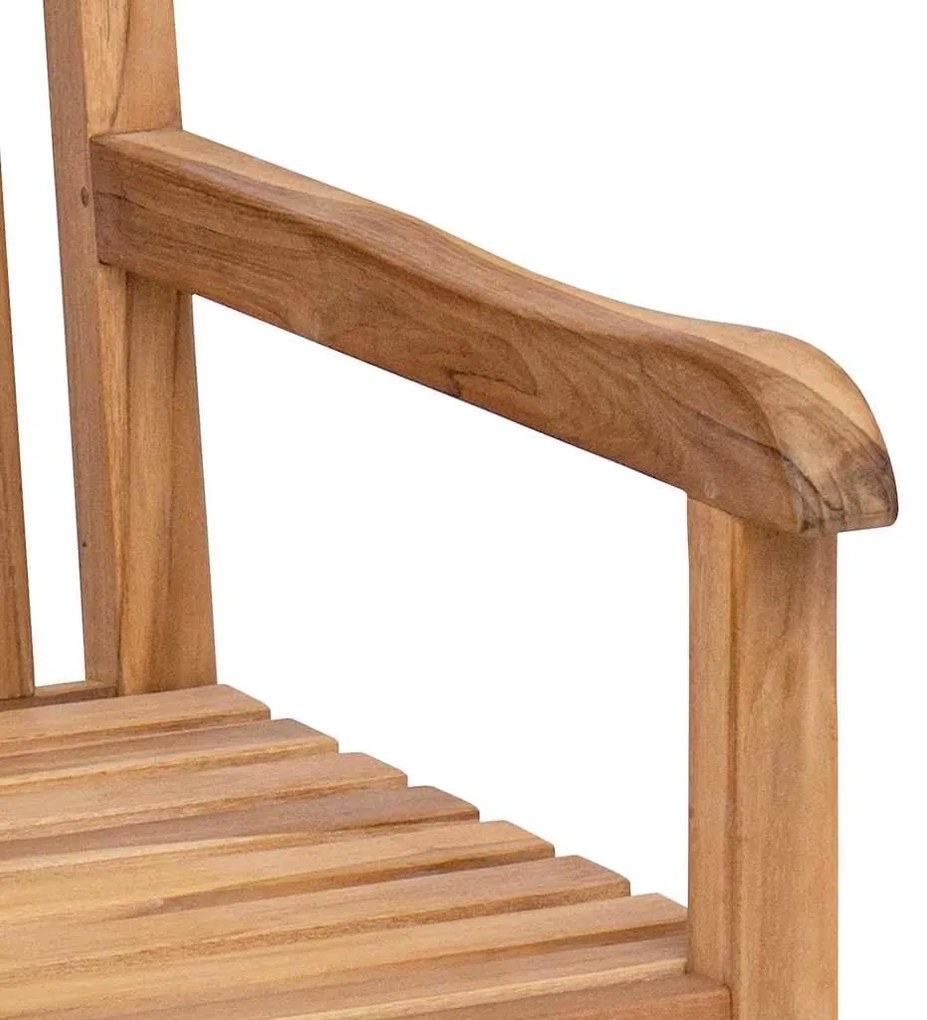 Kerti pad Barna 180 x 60 x 90 cm Tömör tíkfa
