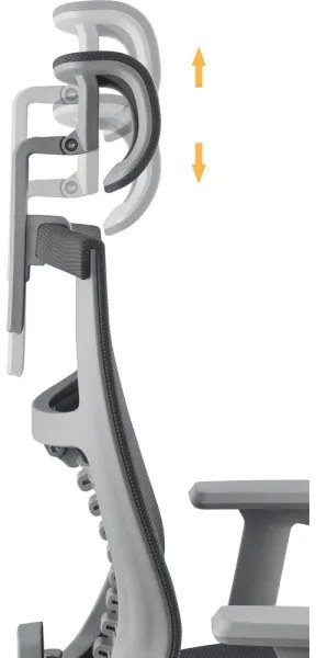 Yenkee - Irodai szék fekete/szürke