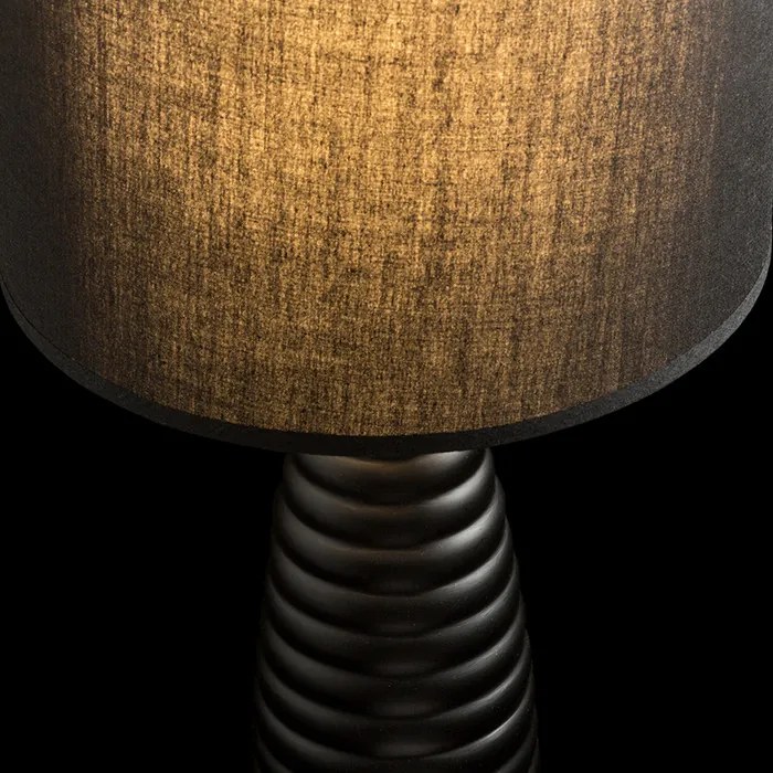 RENDL LAURA stolní černá 230V LED E27 15W