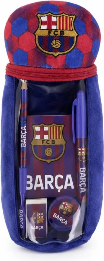 FC Barcelona Barca plüss töltött tolltartó