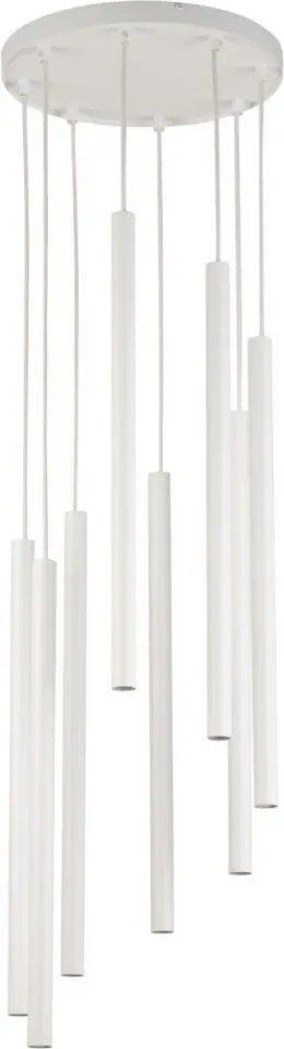SIGMA LIGHTING 33629 SOPEL Hengeres Függesztett Lámpa Fehér G9 IP20