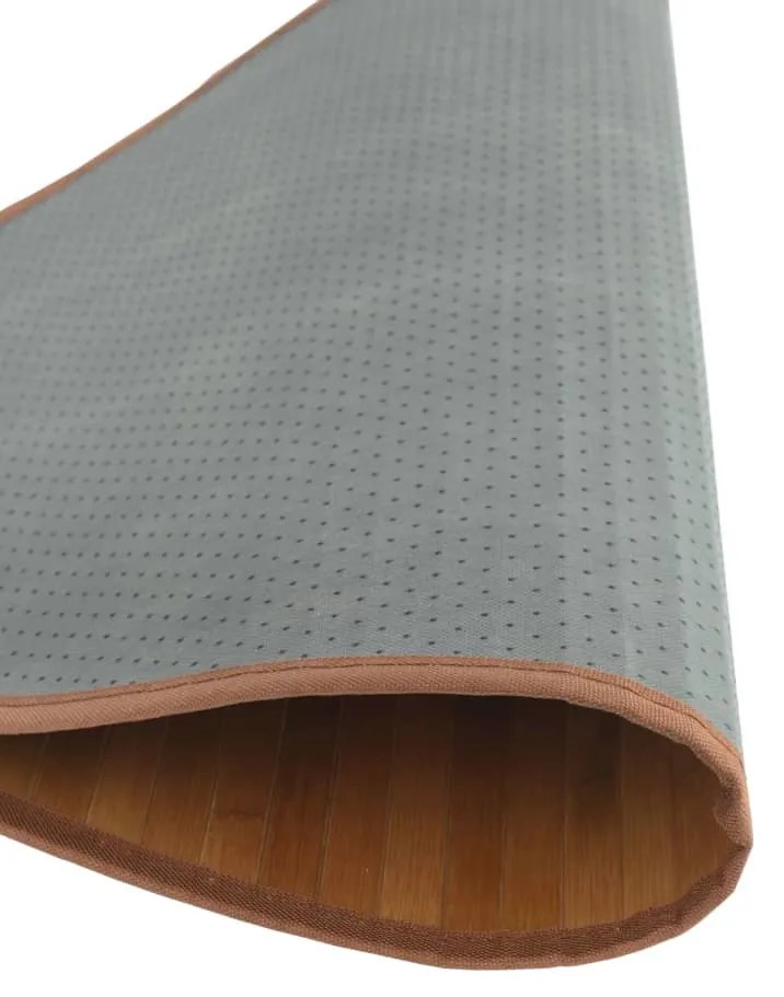 kerek természetes bambusz szőnyeg 80 cm