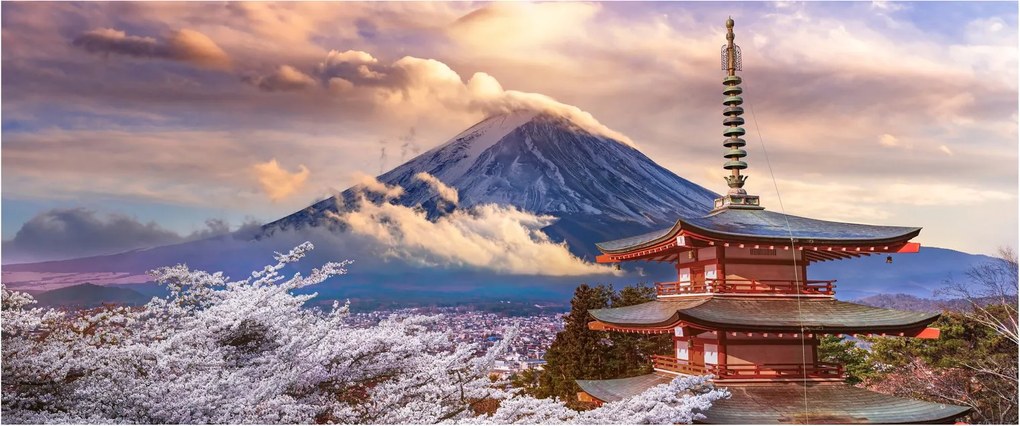 Kép - Fuji hegy (120x50 cm)
