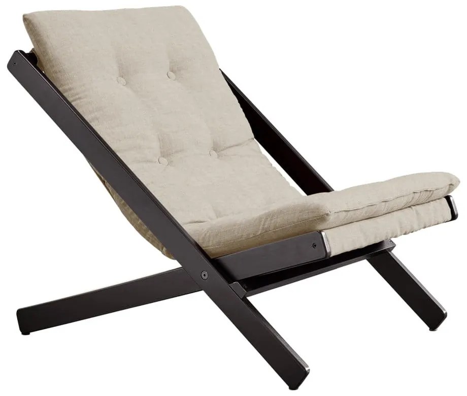 Boogie Black/Linen Beige összecsukható fotel - Karup Design