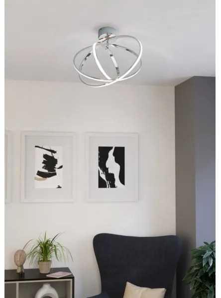 Eglo 96306 - LED Mennyezeti lámpa SELVINA 3xLED/12W+14W+9W/230V