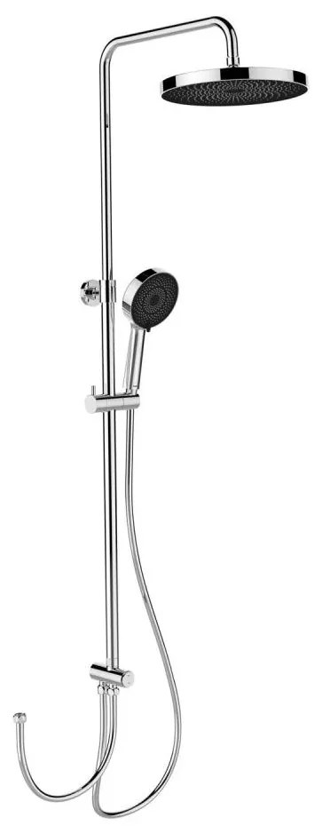 WENKO 25312100 - SOFTWATER zuhanyoszlop 12x120 cm, fényes króm