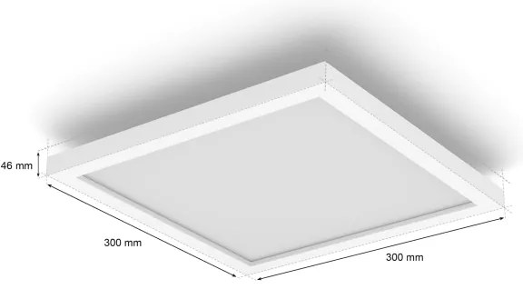Philips - LED RGBW Dimmelhető mennyezeti lámpa Hue SURIMU LED/27W/230V
