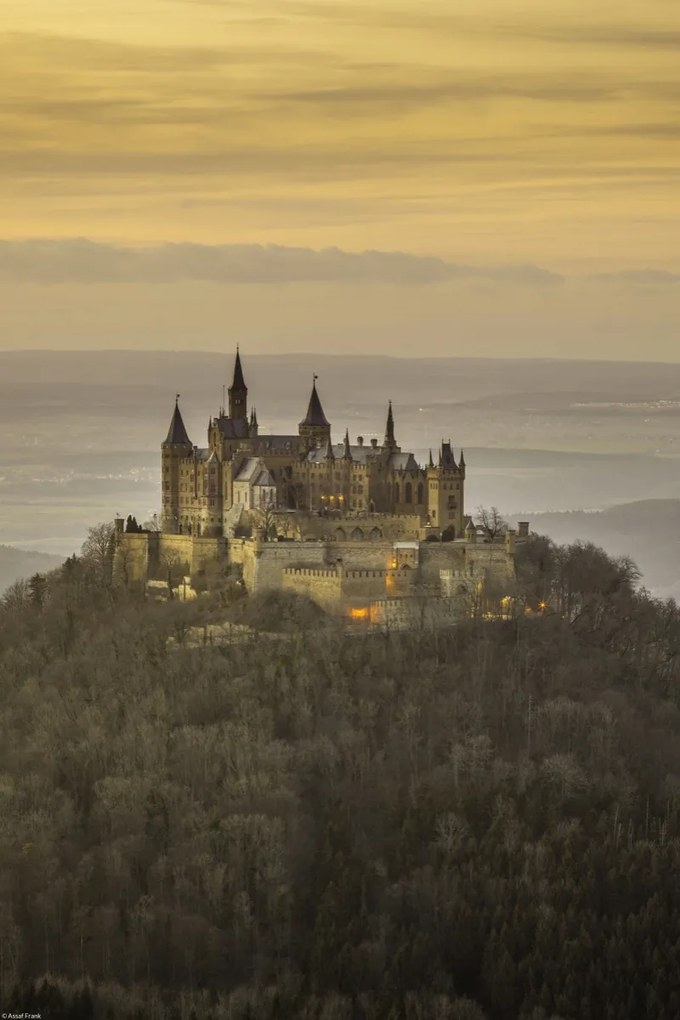 Poszter 30x45cm Hohenzollern kastély, Assaf Frank