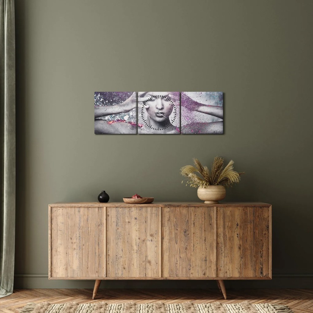 Kép - Energia (órával) (90x30 cm)