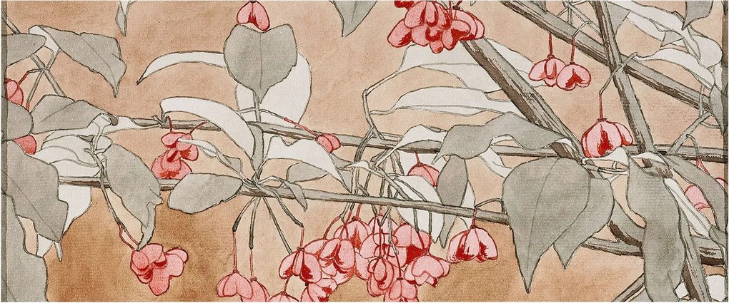 Fotótapéta Flizelin a Hálószobába Nappali Virágos harmónia 250x104 Ragasztó