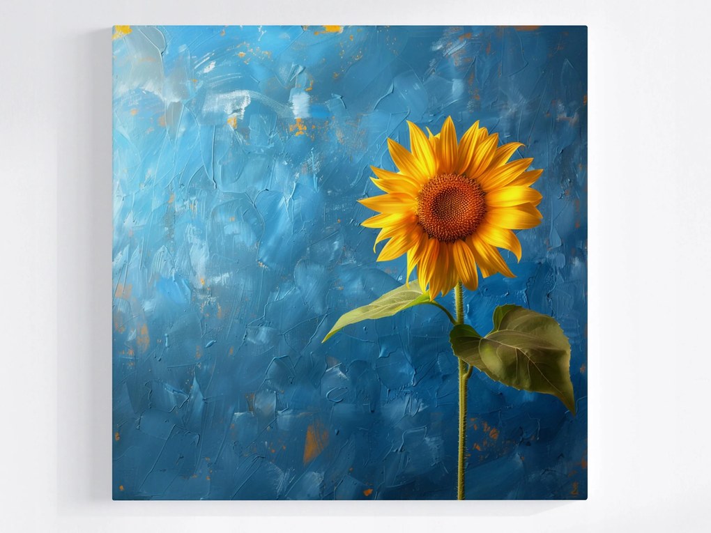 Canvas Vászonkép Természet Napraforgó Virág Növény 80x80