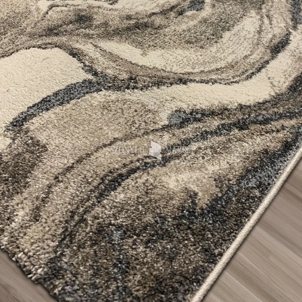 Flora 7783 modern mintájú szőnyeg (Beige) 60x110 cm