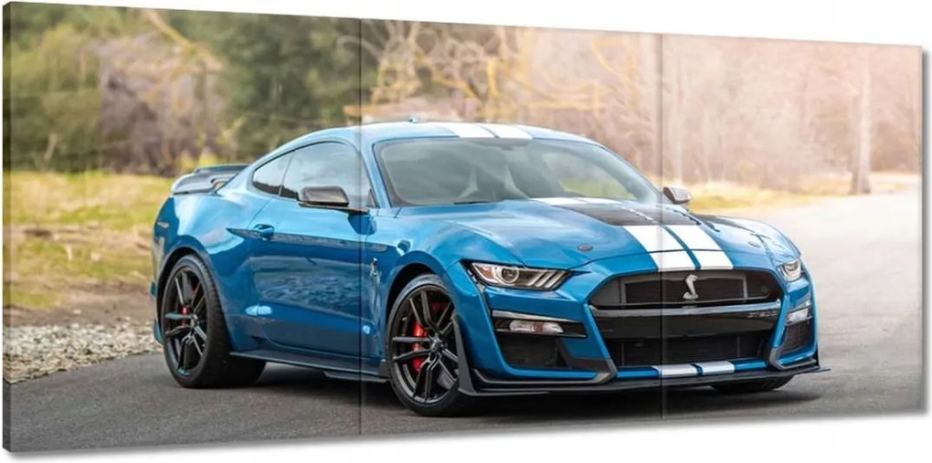 Vászonkép 150x70 Kék Ford Mustang