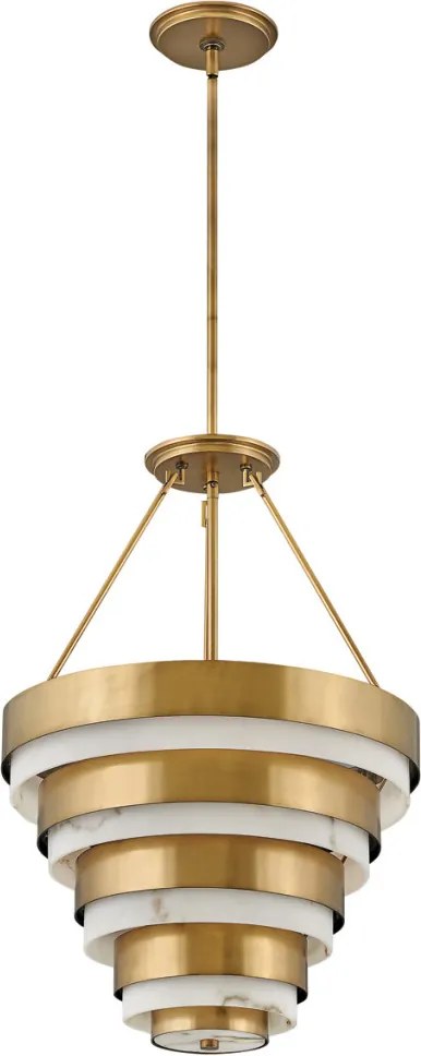 ELSTEAD QN-ECHELON-4P ECHELON Modern Led Függesztett Lámpa Idős Réz E14 IP20
