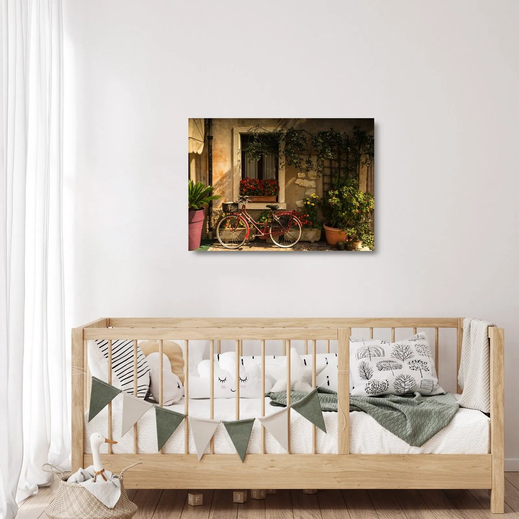 Kép - Festői Olaszország (üvegen) (70x50 cm)