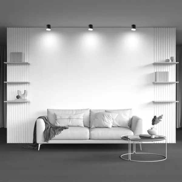 Maytoni C086CM-GX53-MRD-BG - Spotlámpa HOOP 1xGX53/15W/230V fekete/arany