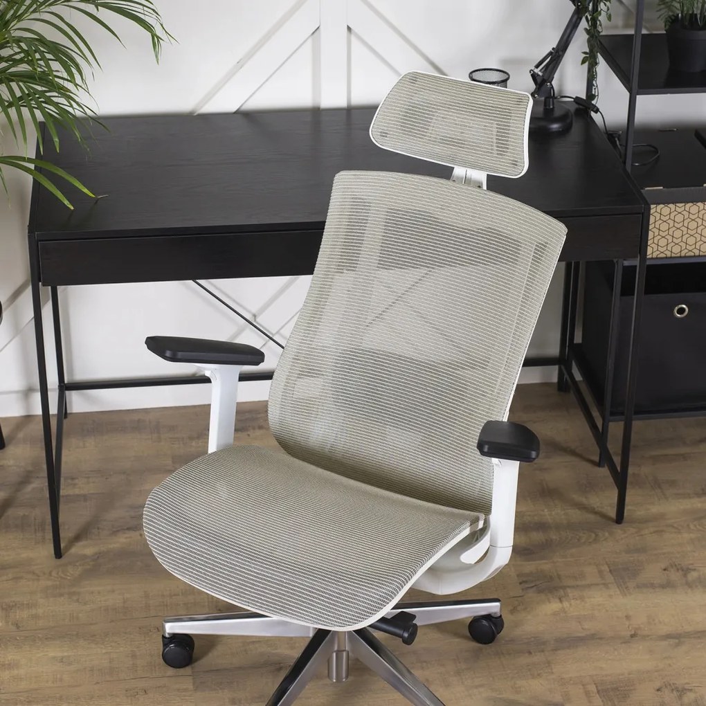 Bézs Irodai Forgószék SKY