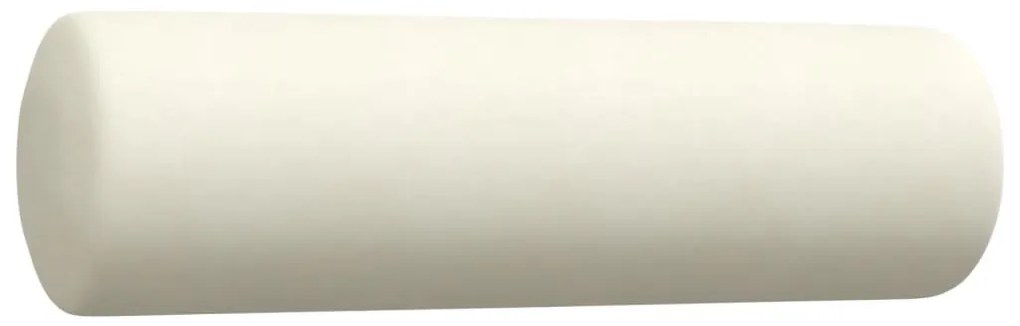 4 részes krémszínű bársony ülőgarnitúra párnákkal