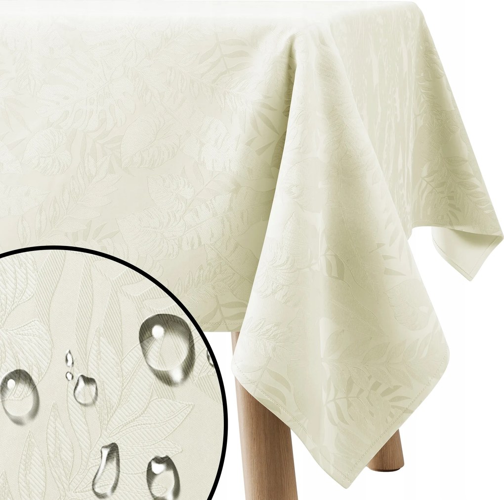 Abrosz foltálló asztal Filumi Krémszínű 140x200