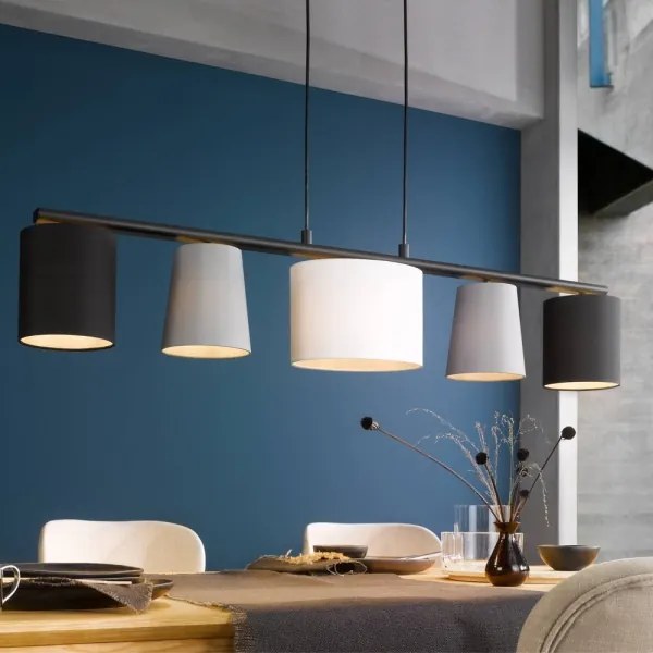 Eglo 98588 - Csillár zsinóron ALMEIDA 5xE14/25W/230V