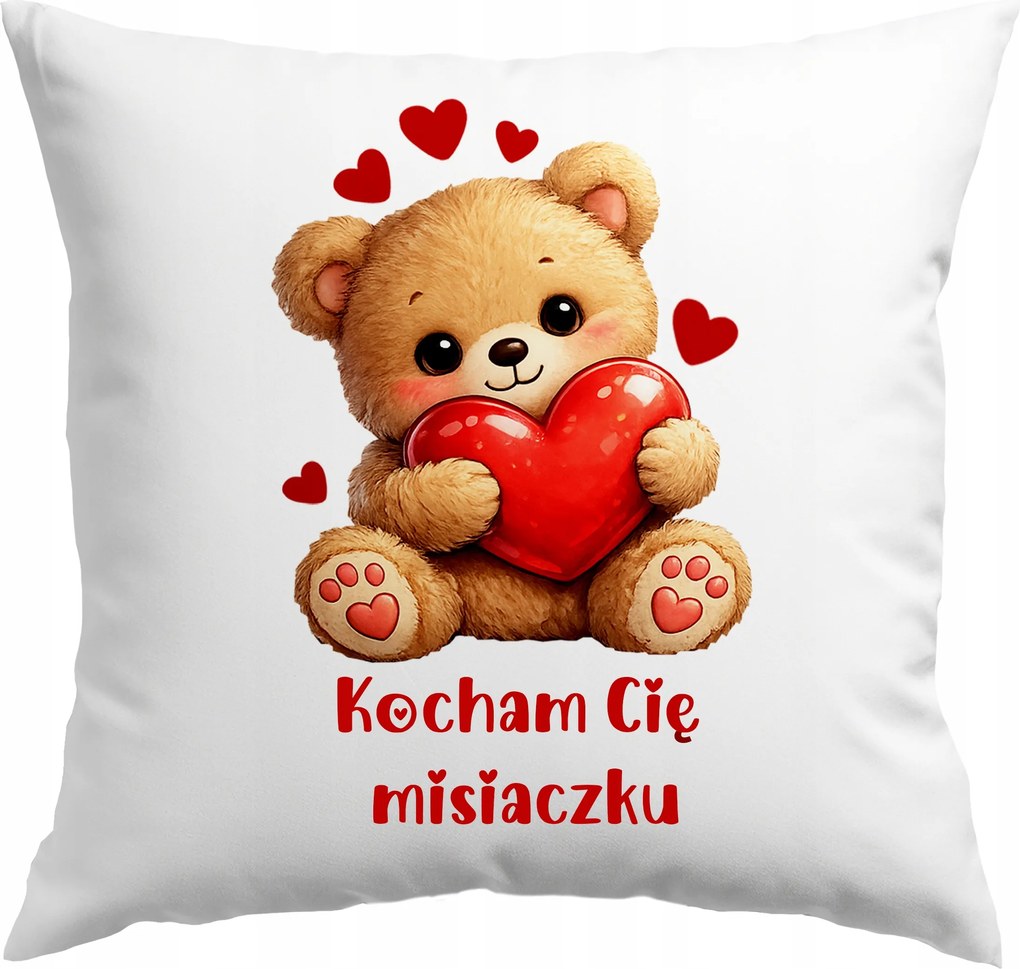 Párna Szeretlek Maci Aranyos Ajándék Valentin Napra