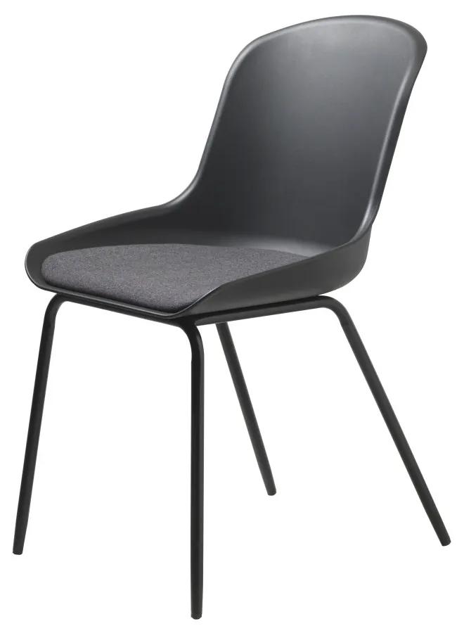 Stílusos szék Elisabeth fekete