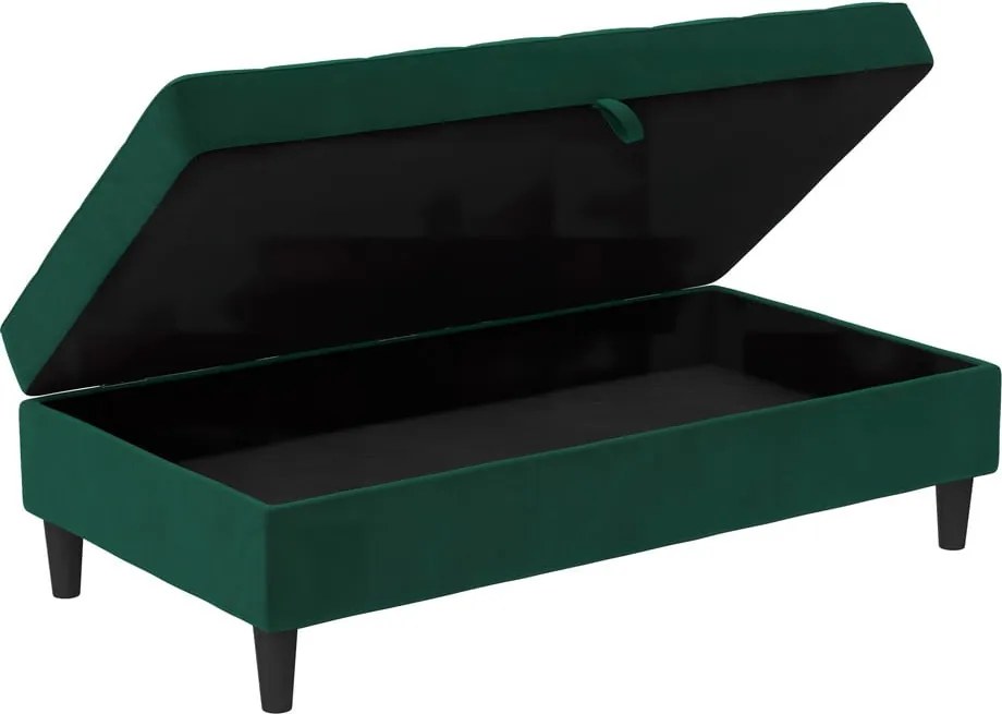 Zöld bársony lábtartó Presley – Støraa