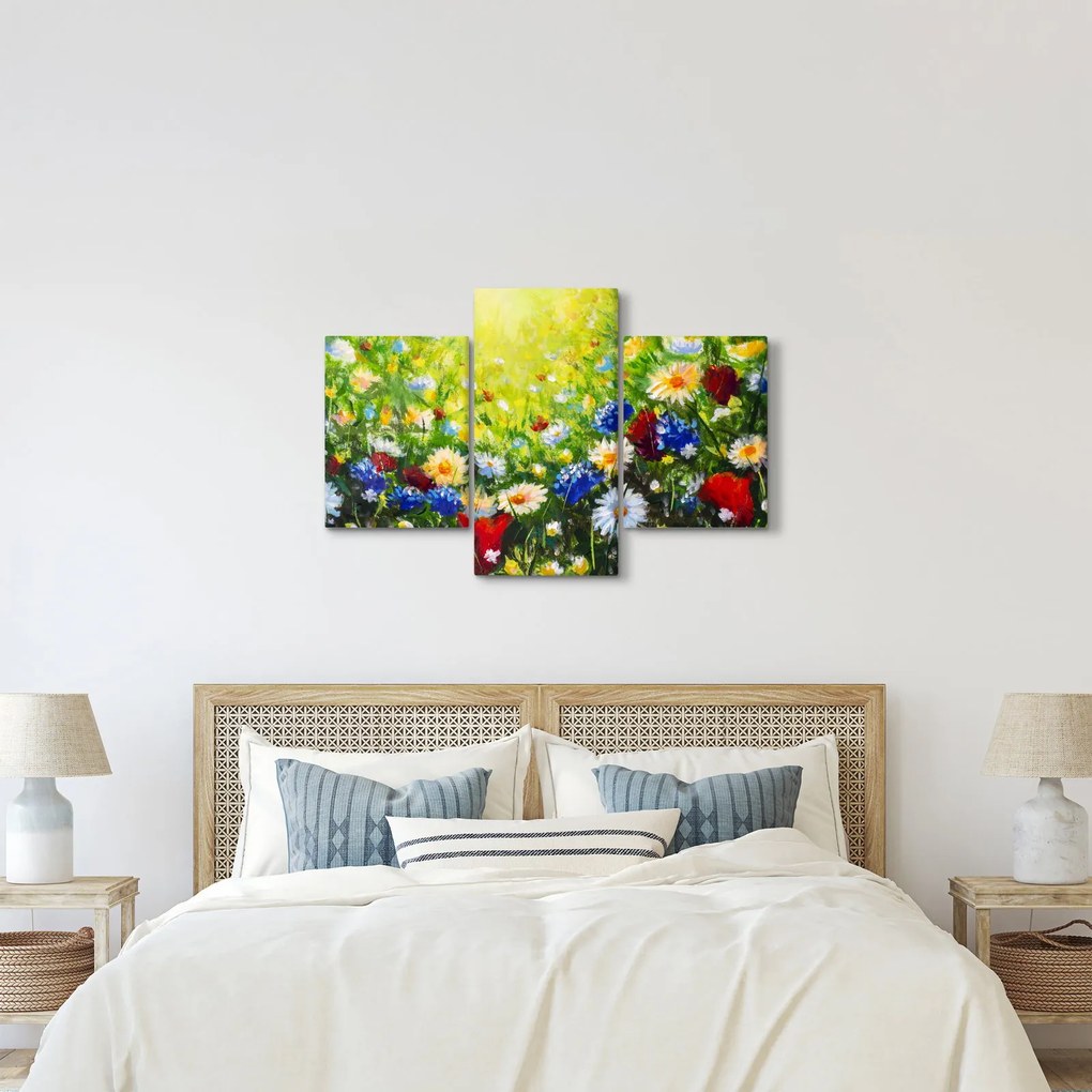 Vadvirágok képe (90x60 cm)