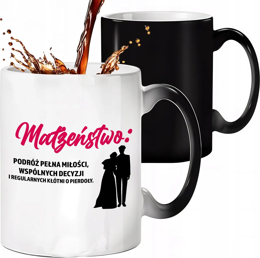 Mágikus Bögre Fekete Közös Döntések És Veszekedések A Börögökről Esküvői Ajándék