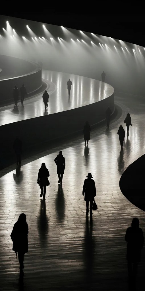 Poszter 50x100cm Sugár az árnyékban