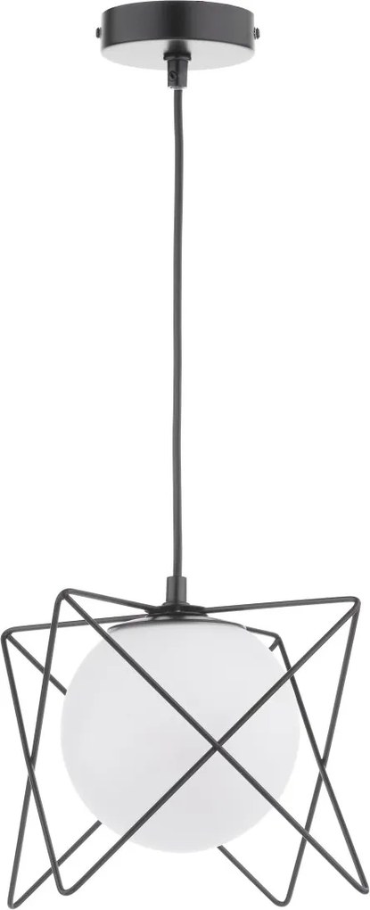 Dar Lighting modern függeszték dreyson fehér matt fekete dardre0122