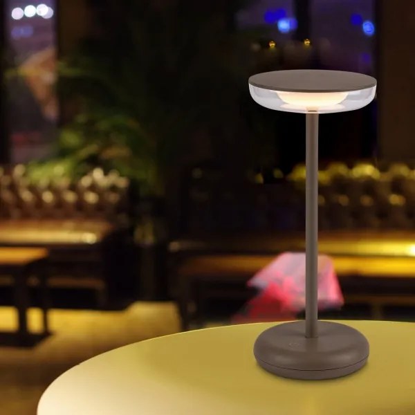 Rabalux 77089 - LED Dimmelhető kültéri lámpa KONIN LED/6W/5V IP44 barna