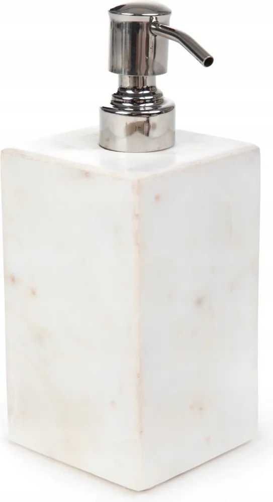 Nylla adagoló természetes márványból 7,6x7,6x17,7 cm Homla