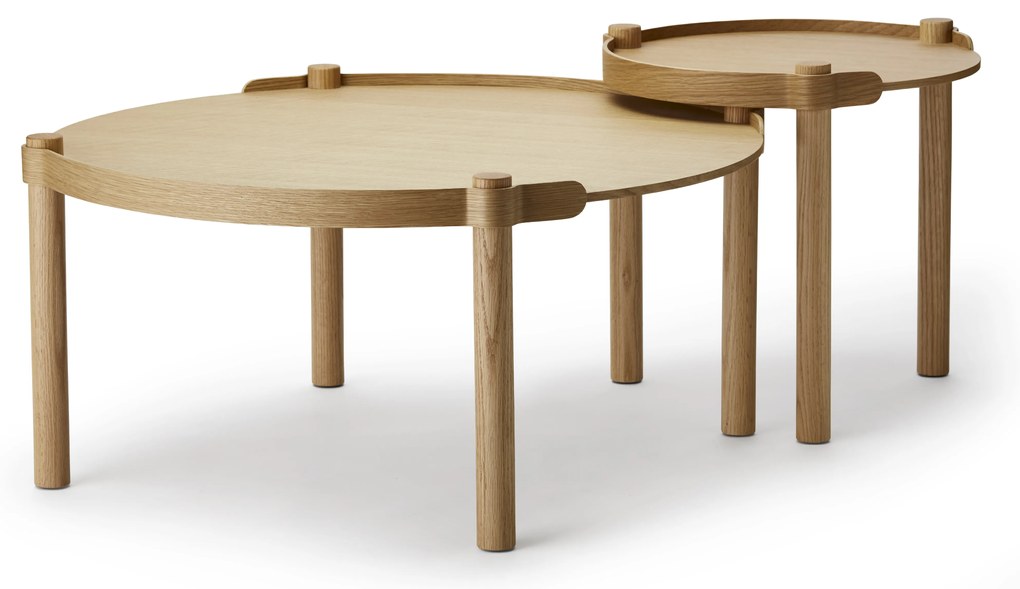 Fa asztal 45cm, tölgy - COOEE