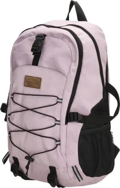 Rózsaszín tágas iskolai hátizsák „Grip”