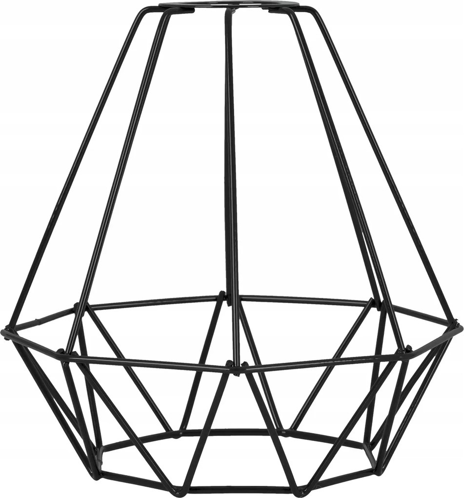 Fém drót lámpabúra E27-es lámpákhoz Loft Gyémánt