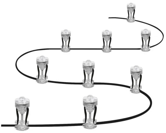 Ledvance - LED RGB kültéri SMART+ hosszabbító készlet 9xLED/2,5W/230V IP65 Wi-Fi