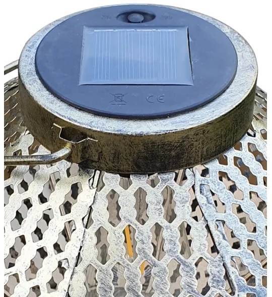 LED Napelemes lámpa LAURA 1xE27/1,2V 300 mAh IP44