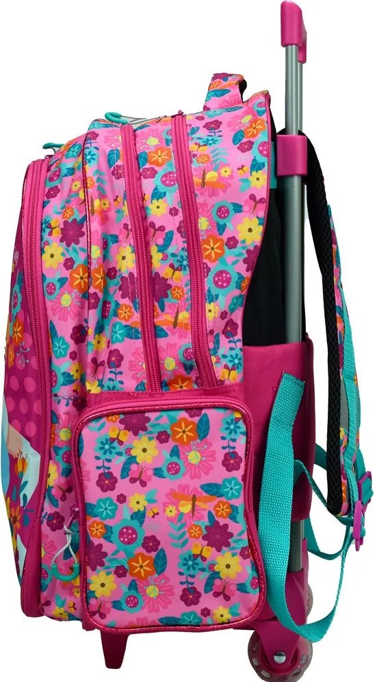 Disney Hercegnők Spring gurulós iskolatáska, táska 46 cm