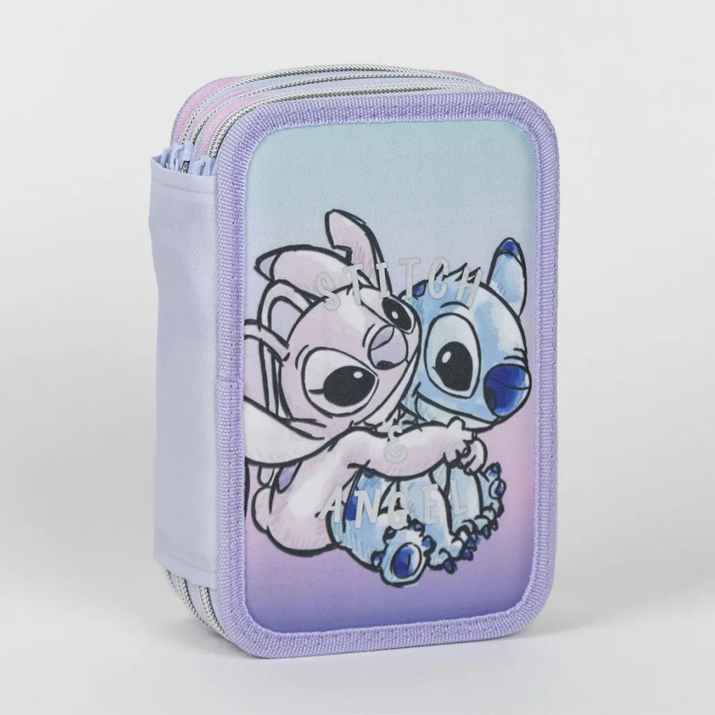 Disney Lilo és Stitch, A csillagkutya Angel tolltartó töltött 3 emeletes Giotto