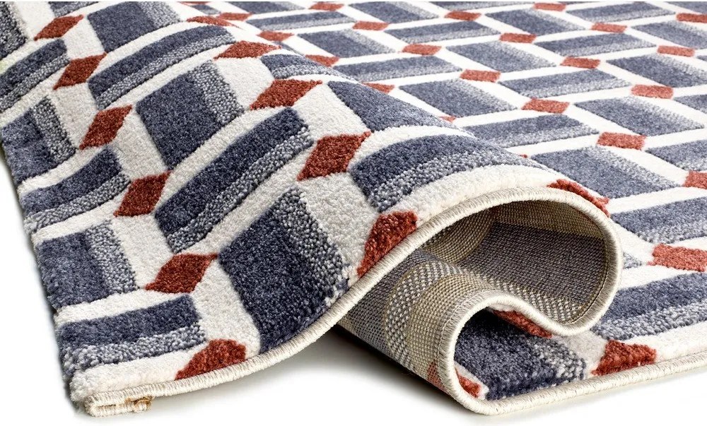 Kék szőnyeg 133x190 cm Amara – Universal