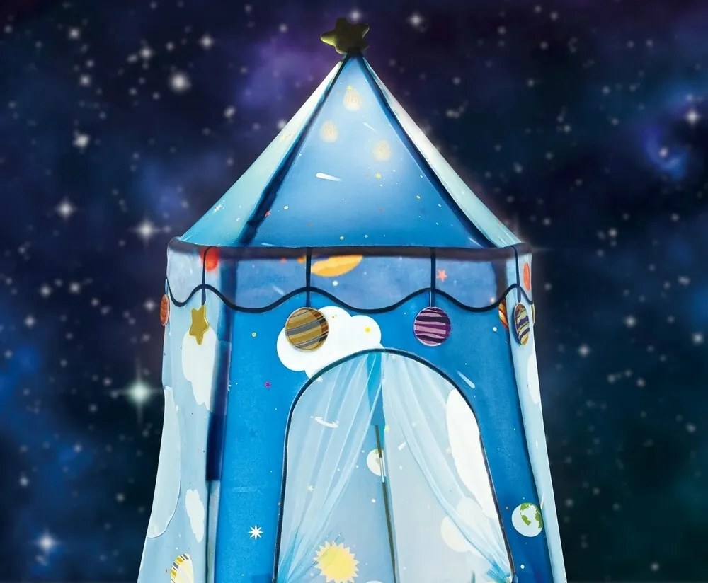 Hape Gyerek sátor LED világítással - Csillagoséjszaka