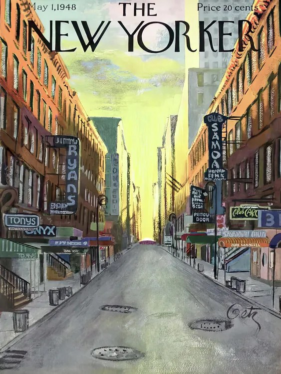 Illusztráció The NY Magazine Cover 67